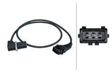 Snímač impulzov kľukového hriadeľa HELLA 6PU 009 110-001