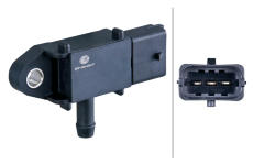 Senzor, tlak výfukového plynu HELLA 6PP 009 409-071