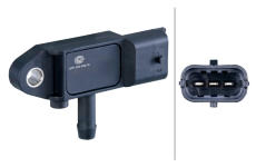 Senzor, tlak výfukového plynu HELLA 6PP 009 409-181