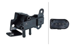 Senzor, tlak výfukového plynu HELLA 6PP 009 409-331