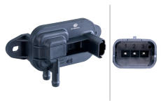 Snímač tlaku výfukových plynov HELLA 6PP 009 409-571