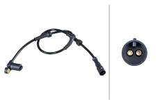 Snímač, počet otáček kol HELLA 6PU 010 039-971
