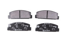 Sada brzdových destiček, kotoučová brzda HELLA 8DB 355 011-131