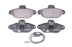 Sada brzdových destiček, kotoučová brzda HELLA 8DB 355 019-151