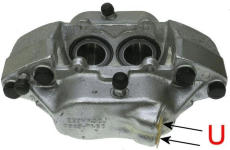 Brzdový třmen HELLA 8AC 355 384-871