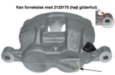 Brzdový třmen HELLA 8AC 355 387-321