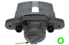 Brzdový třmen HELLA 8AC 355 387-911