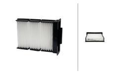 Filtr, vzduch v interiéru HELLA 8ZC 366 120-641