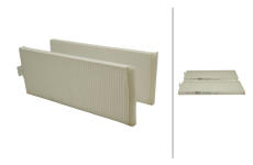 Filtr, vzduch v interiéru HELLA 8ZC 366 122-211