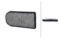 Filtr, vzduch v interiéru HELLA 8ZC 366 124-161