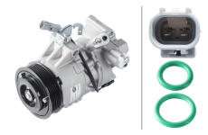 Kompresor klimatizácie HELLA 8FK 366 200-711