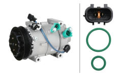 Kompresor, klimatizace HELLA 8FK 366 201-721