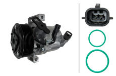 Kompresor klimatizácie HELLA 8FK 366 202-151