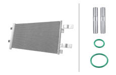 Kondenzátor klimatizácie HELLA 8FC 366 220-001