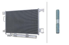 Kondenzátor, klimatizace HELLA 8FC 366 222-061