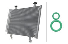 Kondenzátor klimatizácie HELLA 8FC 366 222-821