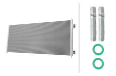 Kondenzátor klimatizácie HELLA 8FC 366 222-831