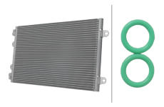 Kondenzátor klimatizácie HELLA 8FC 366 222-871