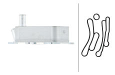 Chladič motorového oleja HELLA 8MO 366 360-211