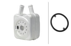 Olejový chladič, motorový olej HELLA 8MO 366 360-421