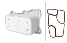 Chladič motorového oleja HELLA 8MO 366 360-721