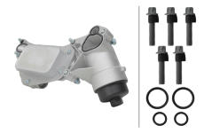 Olejový chladič, motorový olej HELLA 8MO 366 360-731