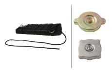 Vyrovnávací nádoba, chladicí kapalina HELLA 8MA 366 365-791