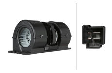 Vnútorný ventilátor HELLA 8EW 366 400-231