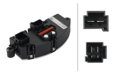 Regulator, ventilator vnutorneho priestoru HELLA 5HL 366 410-061