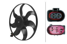 Ventilátor chladenia motora HELLA 8EW 366 420-131