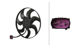 Ventilátor chladenia motora HELLA 8EW 366 420-421