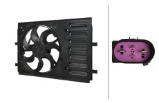 Ventilátor chladenia motora HELLA 8EW 366 420-431