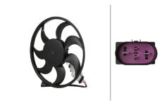 Ventilátor chladenia motora HELLA 8EW 366 420-521