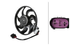 Ventilátor chladenia motora HELLA 8EW 366 420-531