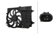 Ventilátor chladenia motora HELLA 8EW 366 420-591