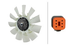 Větrák, chlazení motoru HELLA 8MV 366 438-041