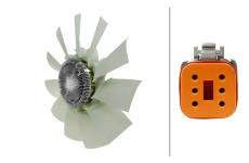 Ventilátor chladenia motora HELLA 8MV 366 438-271