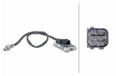 NOx-sensor, NOx-katalyzator HELLA 6PN 358 186-391