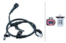 Snímač, počet otáček kol HELLA 6PU 358 268-181