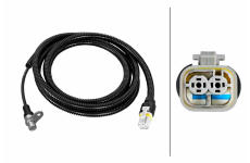 Snímač, počet otáček kol HELLA 6PU 230 052-511
