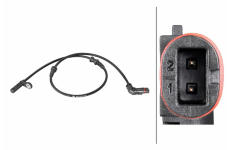 Snímač, počet otáček kol HELLA 6PU 358 216-731