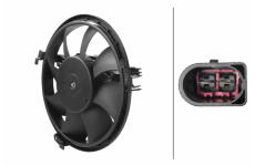 Větrák, chlazení motoru HELLA 8EW 366 420-101