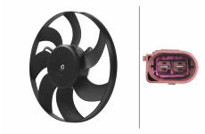 Větrák, chlazení motoru HELLA 8EW 366 420-121