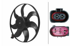 Větrák, chlazení motoru HELLA 8EW 366 420-131