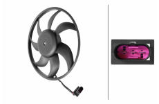 Ventilátor chladenia motora HELLA 8EW 366 420-231