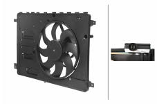 Ventilátor chladenia motora HELLA 8EW 366 420-301