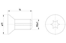 Sroub, brzdovy kotouc HELLA 8DZ 355 209-121