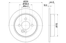 Brzdový kotúč HELLA 8DD 355 115-261