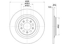 Brzdový kotouč HELLA 8DD 355 132-101