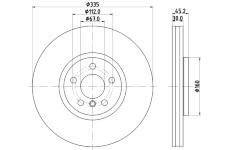 Brzdový kotouč HELLA 8DD 355 133-111